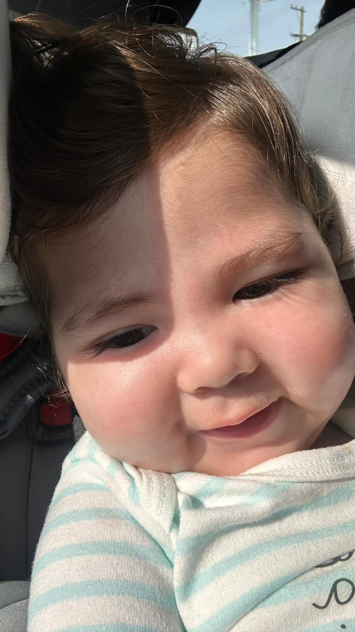 Lucca sorrindo